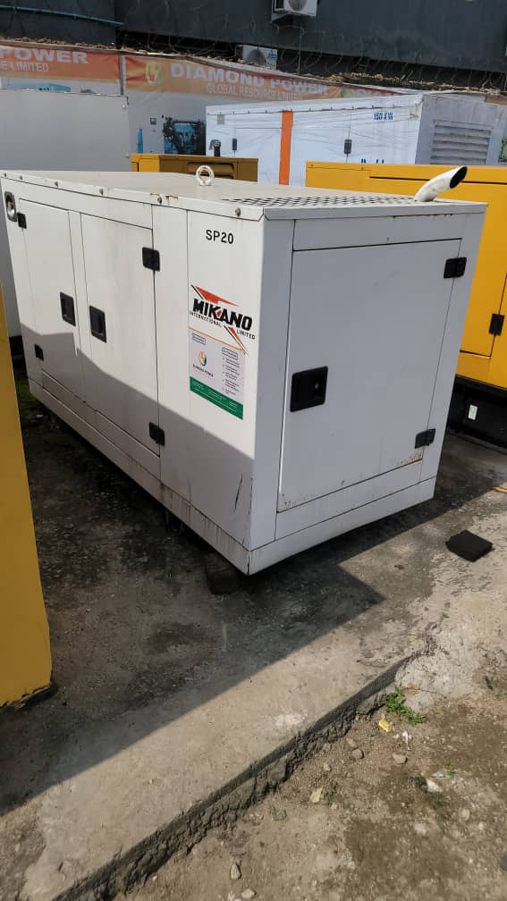 Mikano SP20 generator for hire