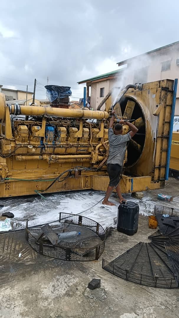1500kVA generator calibration – near Dangote Refinery